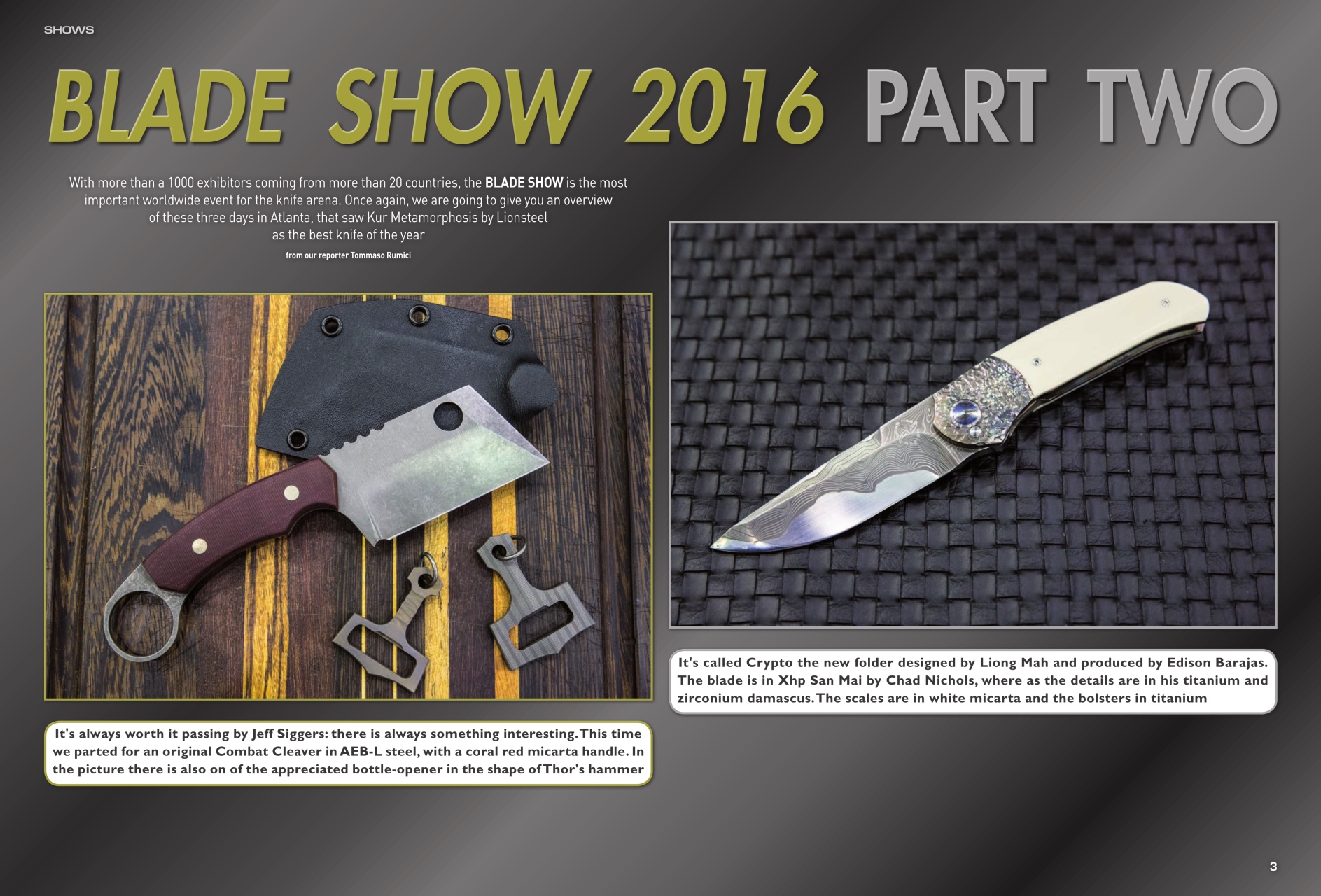 KNIVES INTERNATIONAL Preview Pages