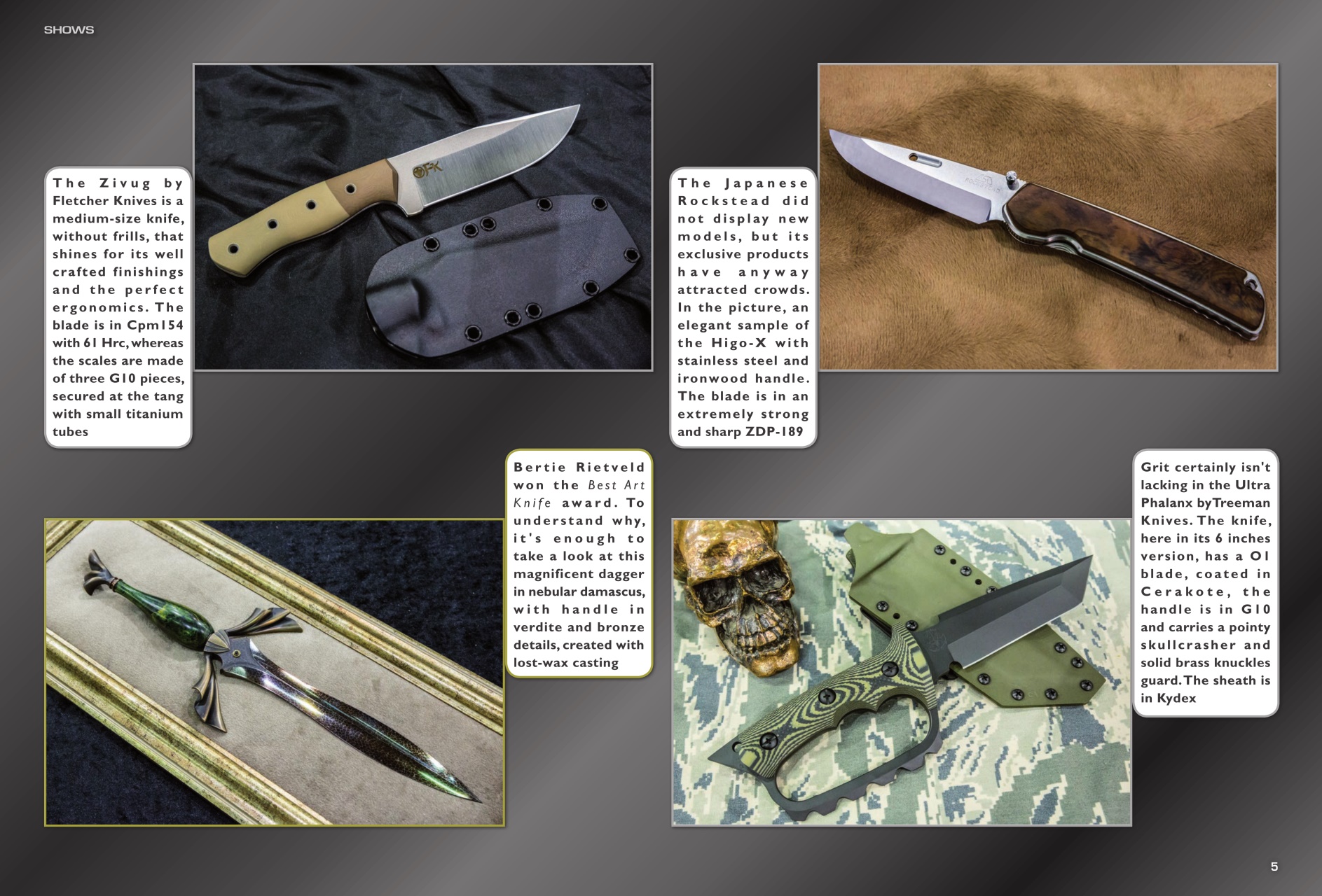 KNIVES INTERNATIONAL Preview Pages