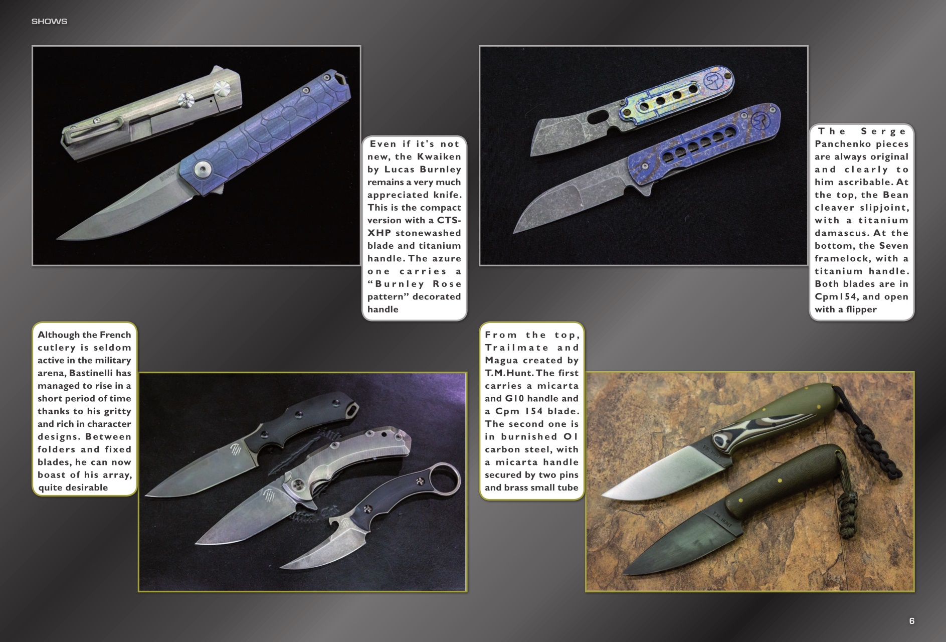 KNIVES INTERNATIONAL Preview Pages