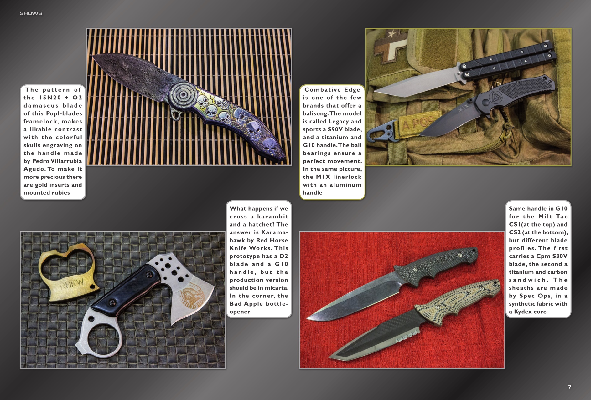 KNIVES INTERNATIONAL Preview Pages