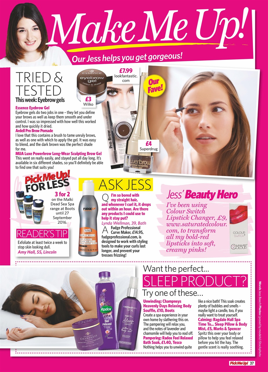 Pick Me Up Preview Pages