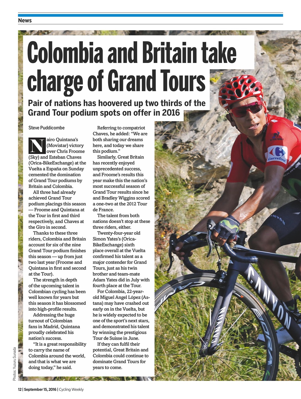 Cycling Weekly Preview Pages