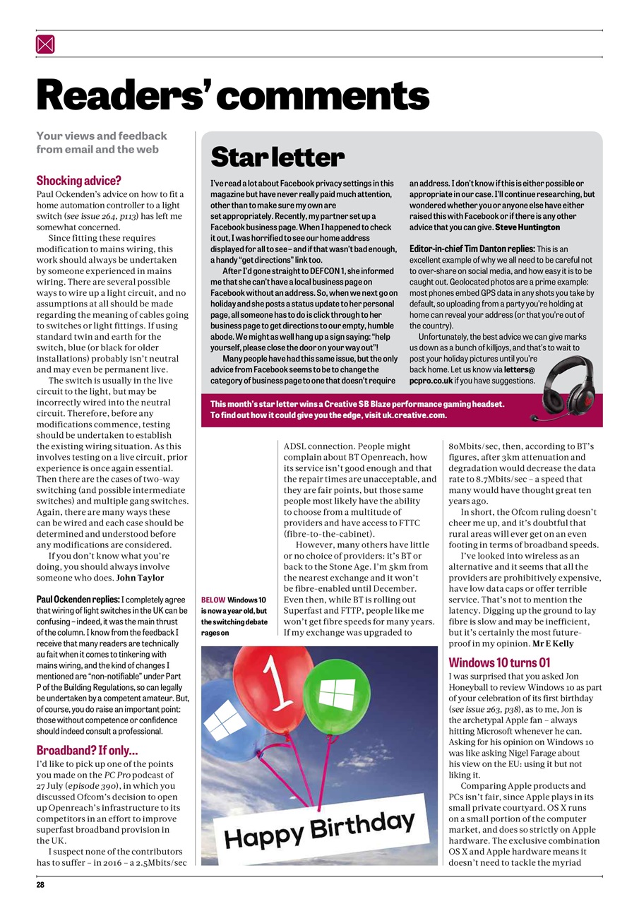 PC Pro Preview Pages