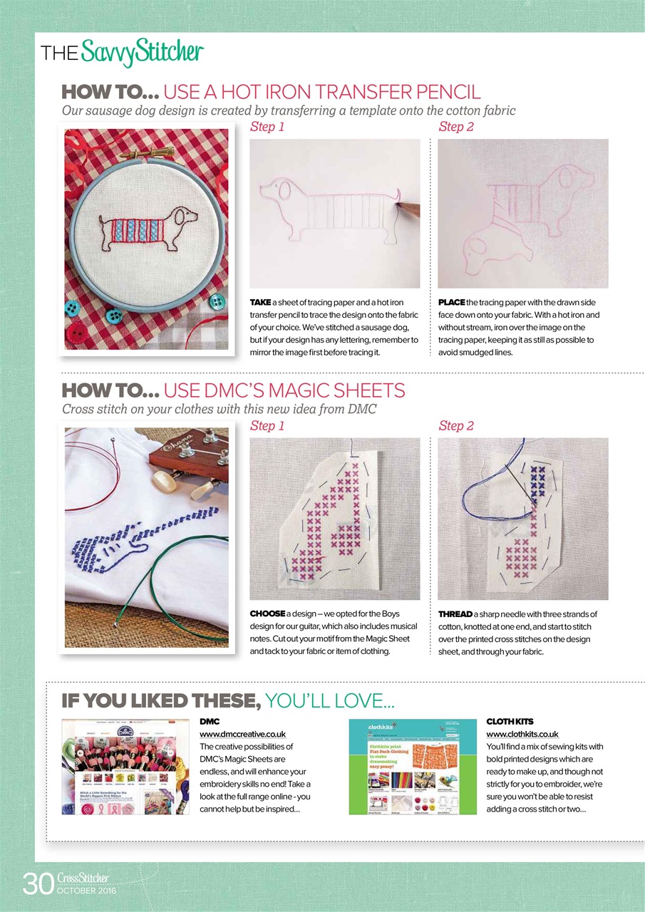 CrossStitcher Preview Pages