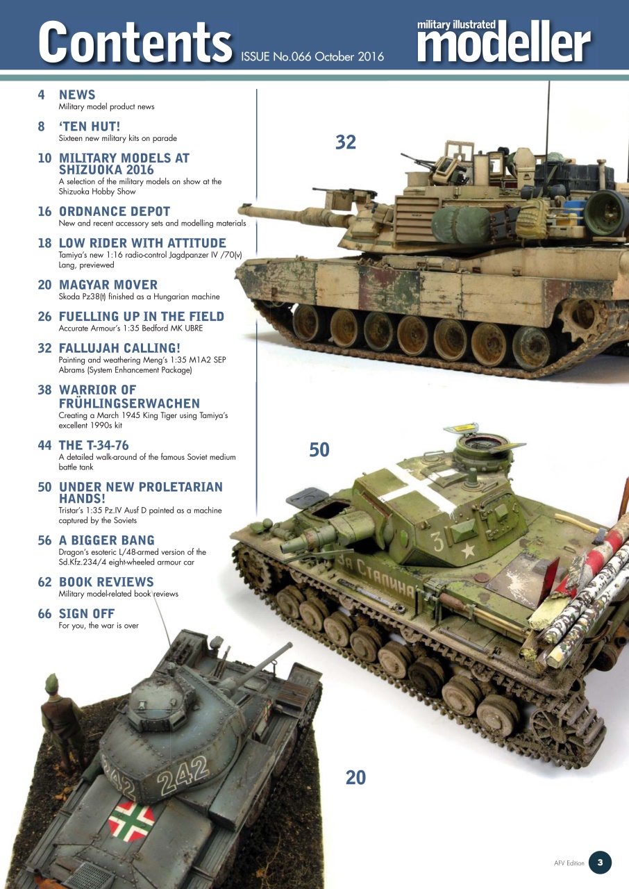 MIM: AFV Edition Preview Pages