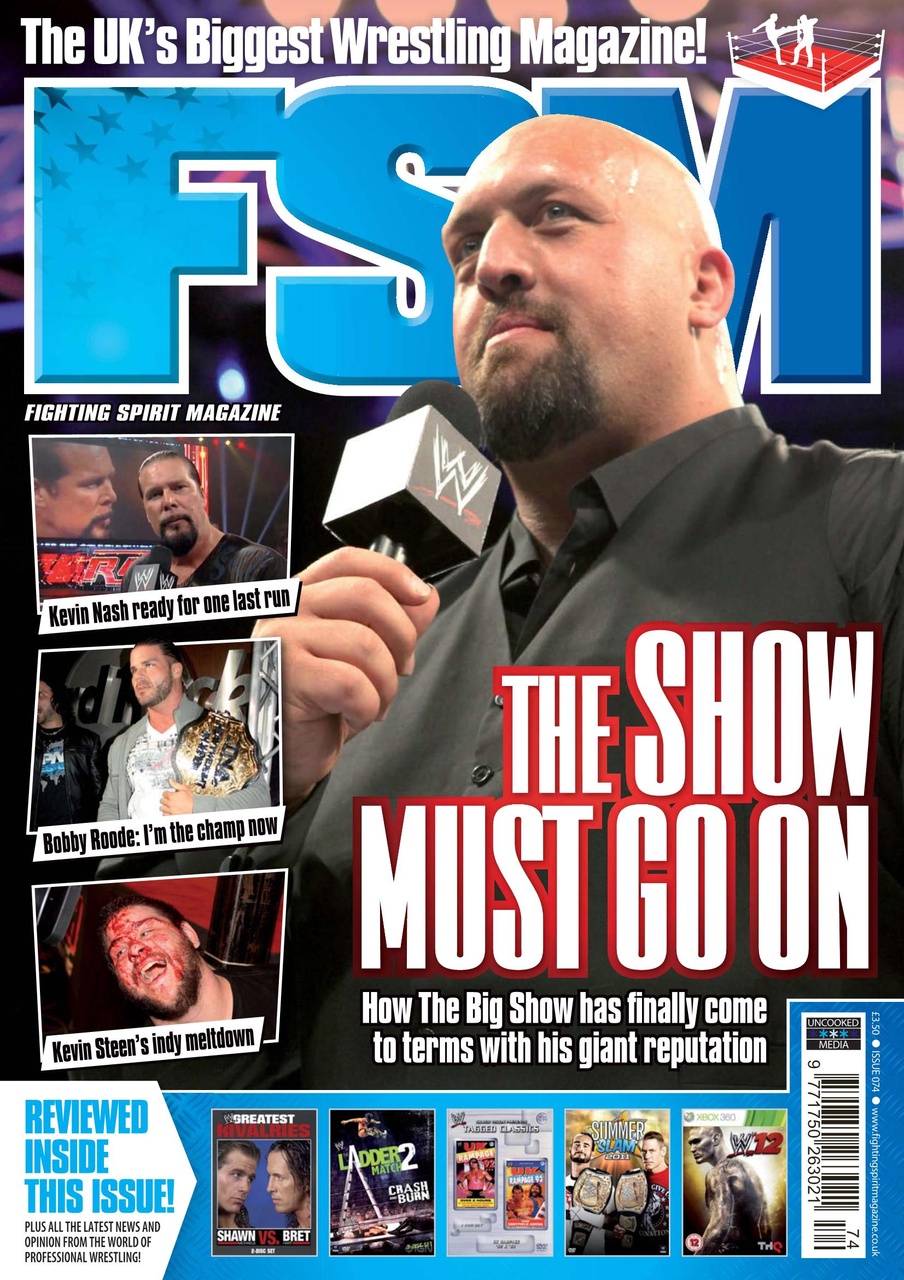 Wrestletalk Magazine Preview Pages