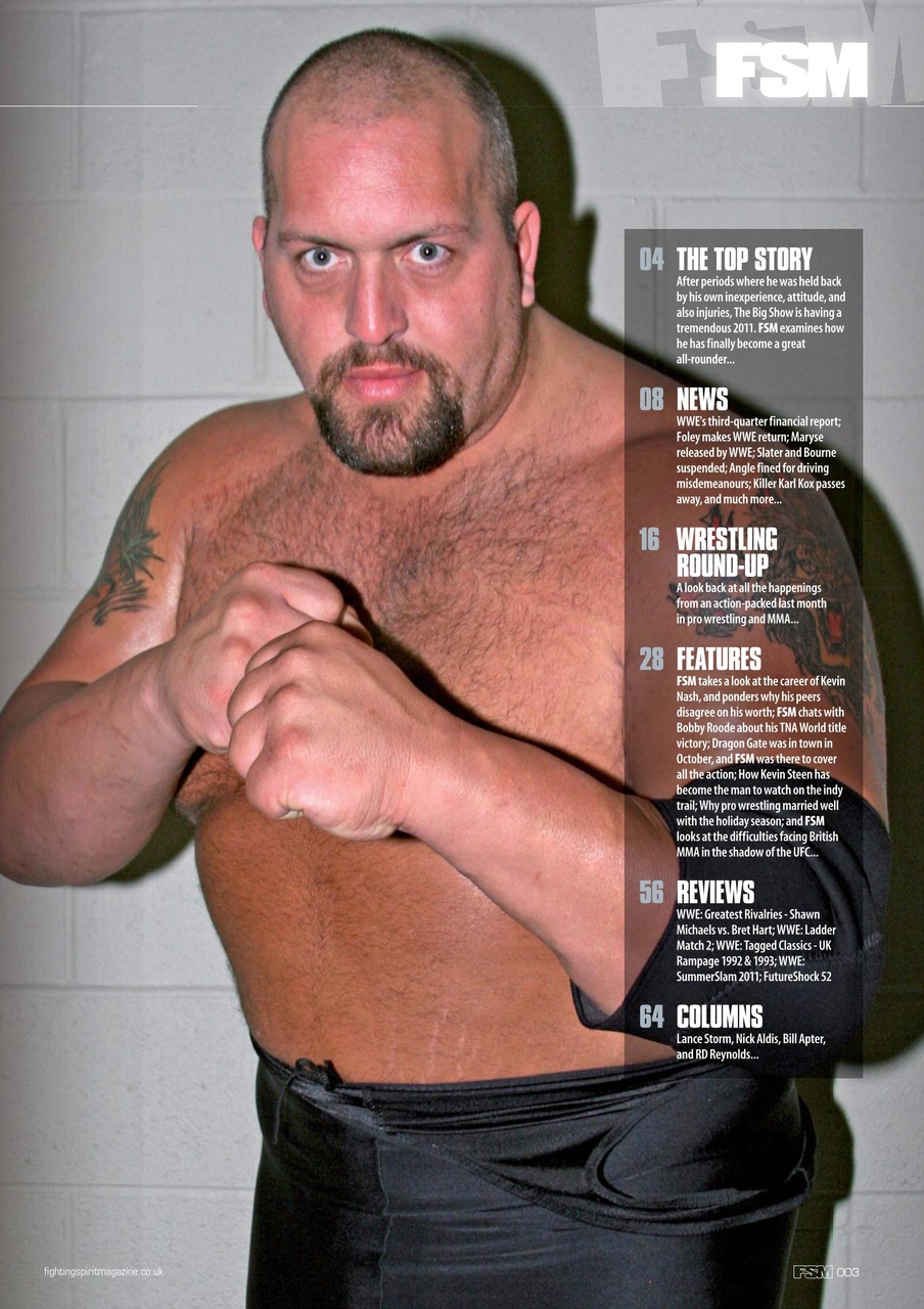 Wrestletalk Magazine Preview Pages