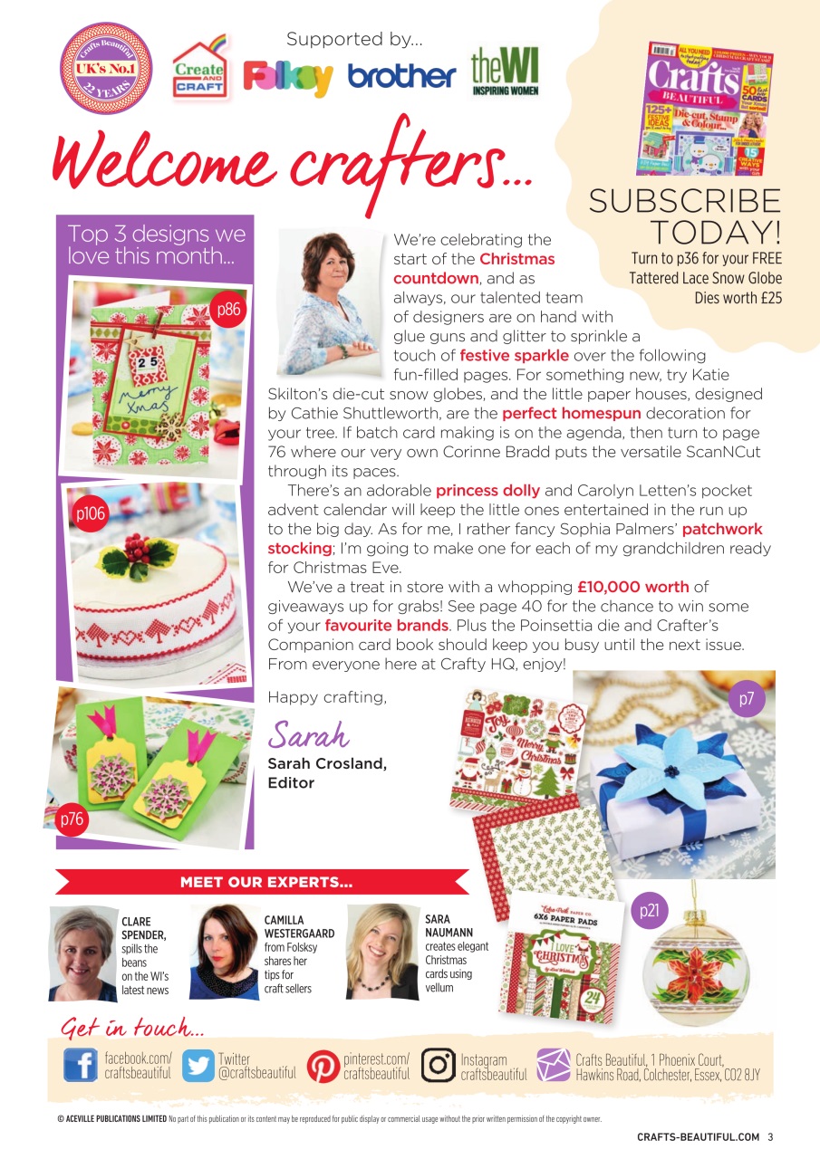 Crafts Beautiful Preview Pages