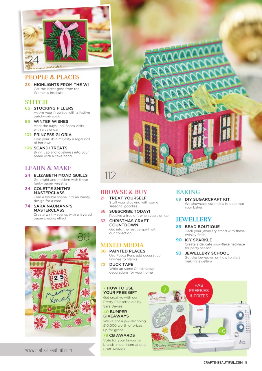 Crafts Beautiful Preview Pages