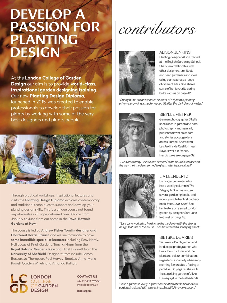 Gardens Illustrated Preview Pages