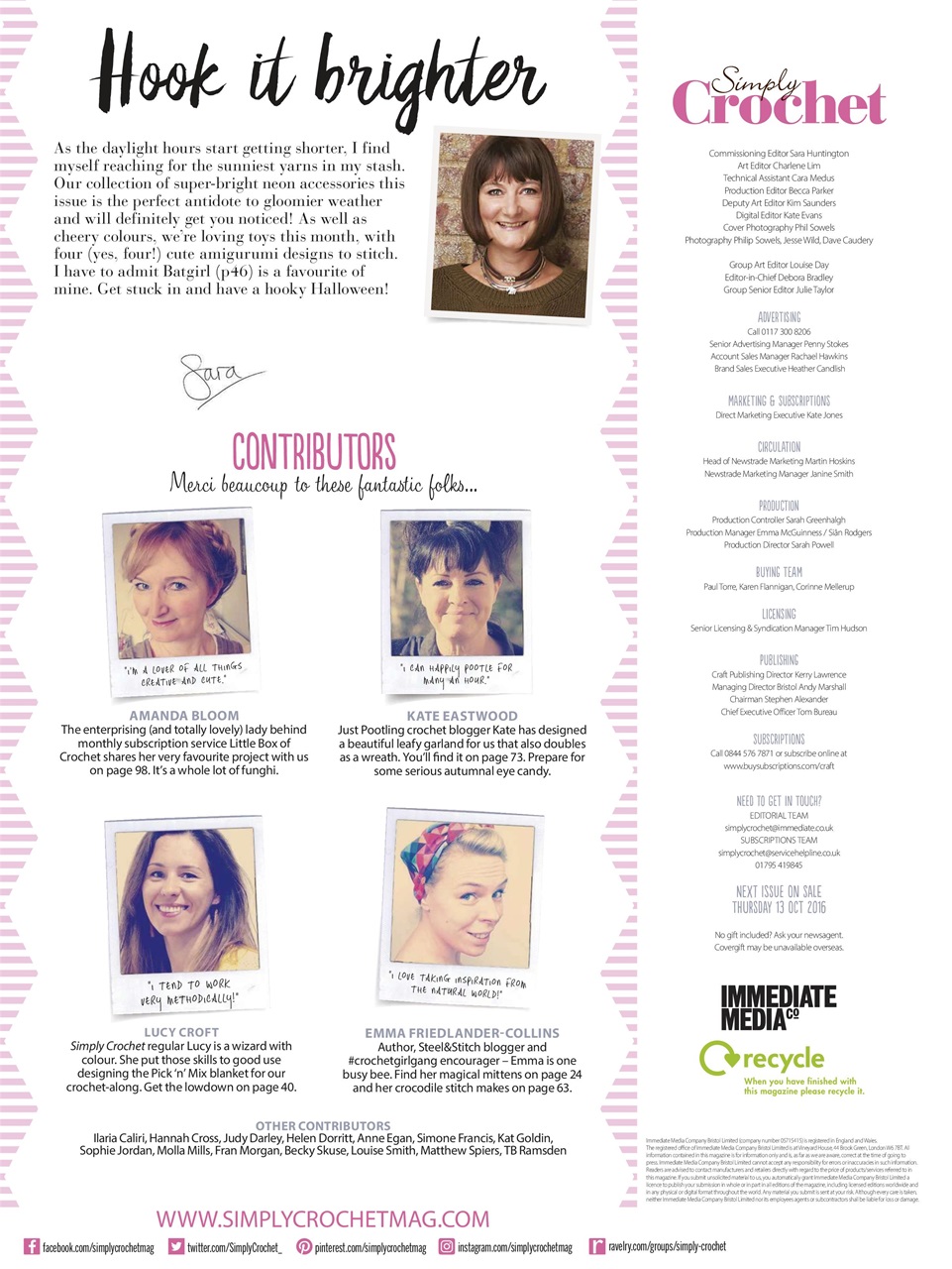 Simply Crochet Preview Pages