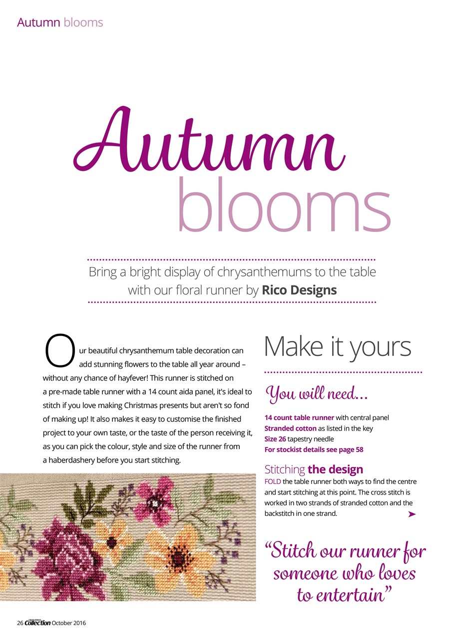 Cross Stitch Collection Preview Pages