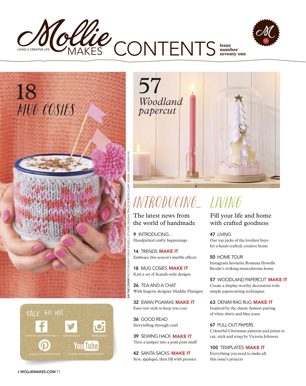 Mollie magazine Preview Pages