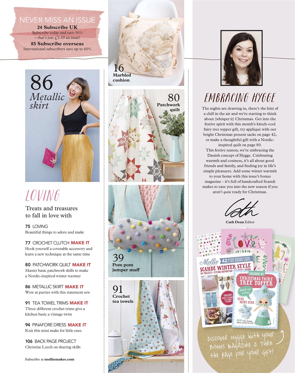 Mollie magazine Preview Pages