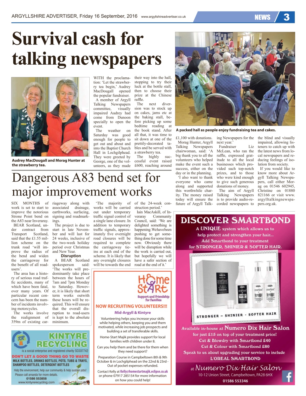 Argyllshire Advertiser Preview Pages