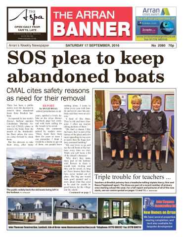 Arran Banner issue 17th September 2016