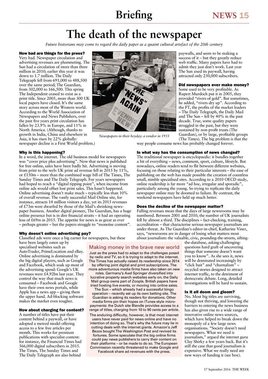 The Week Preview Pages