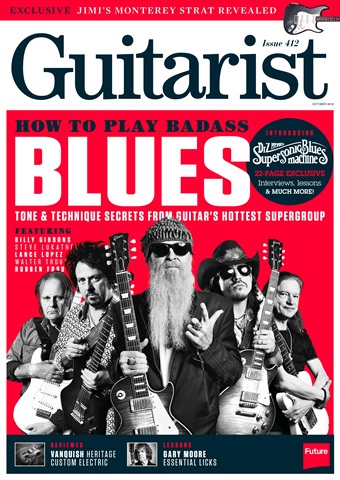 Guitarist issue October 2016