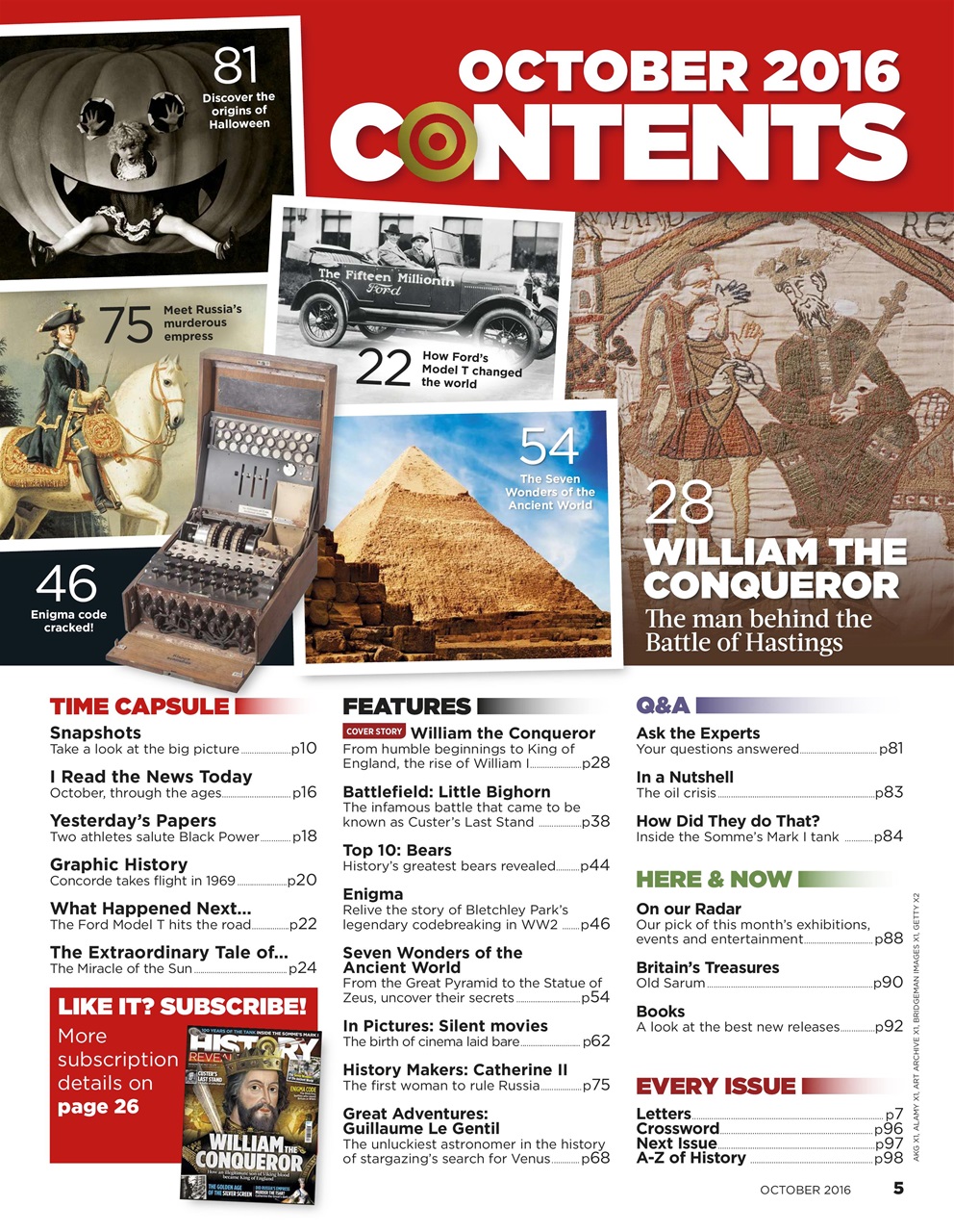 BBC History Revealed Magazine Preview Pages