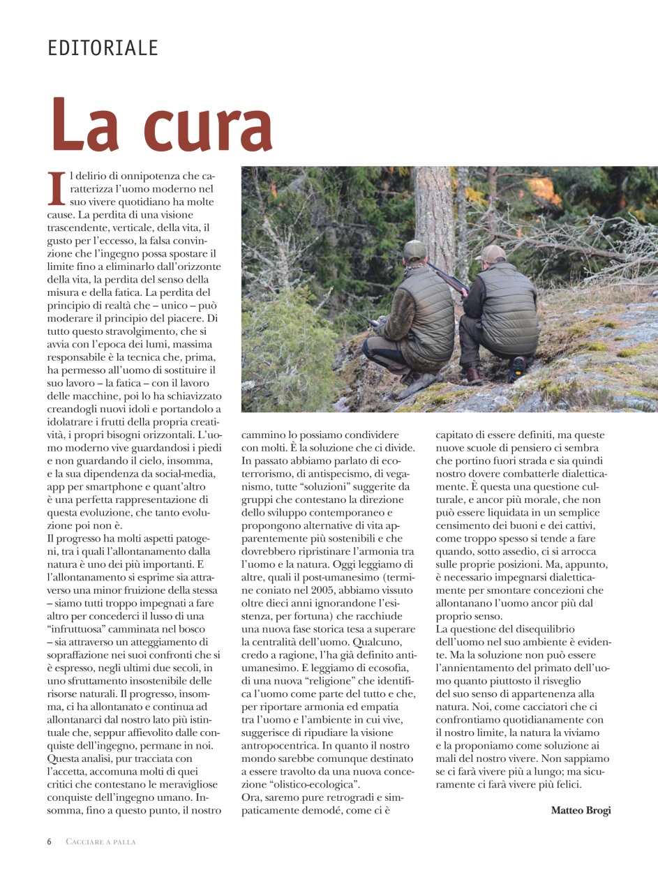 Caccia Magazine Preview Pages