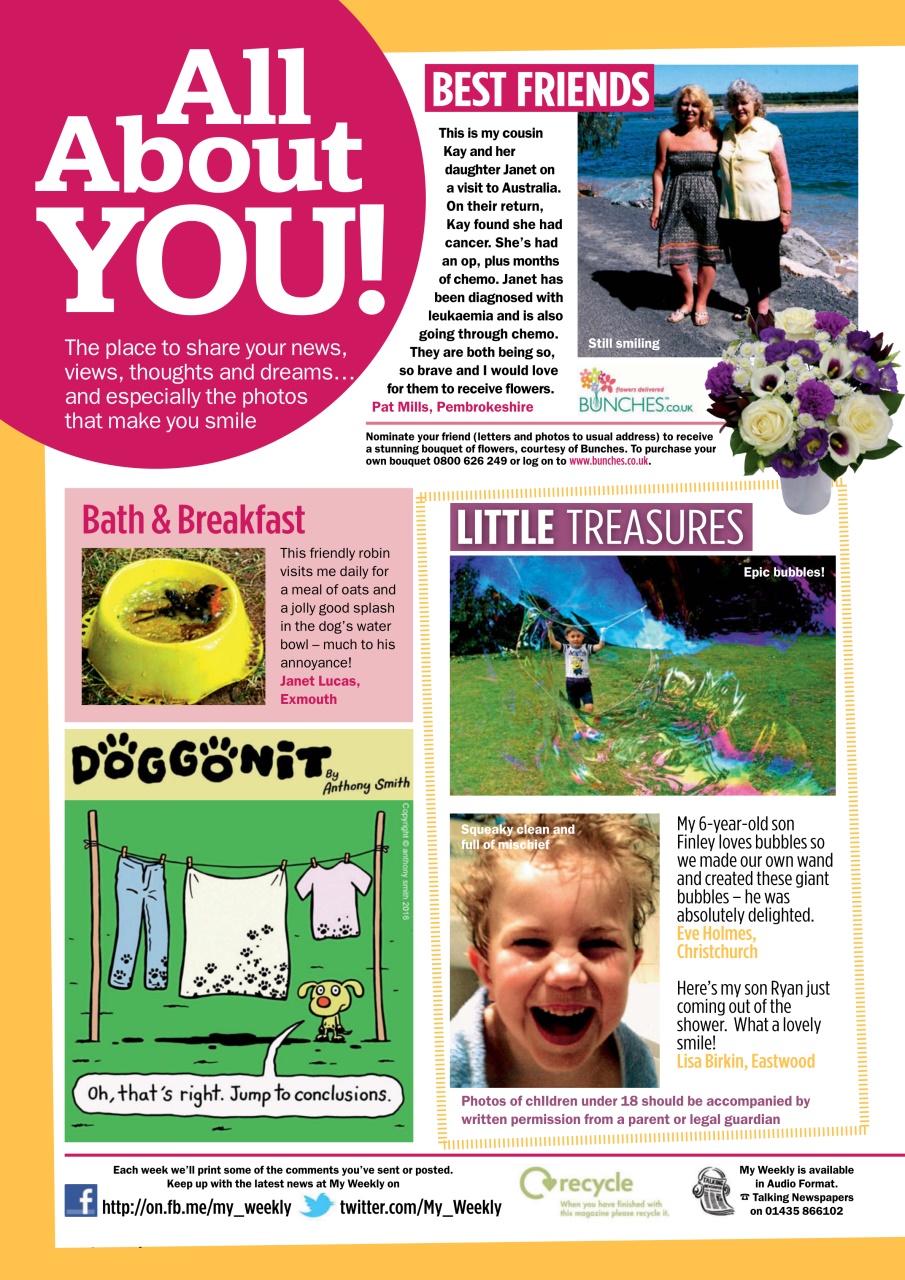 My Weekly Preview Pages