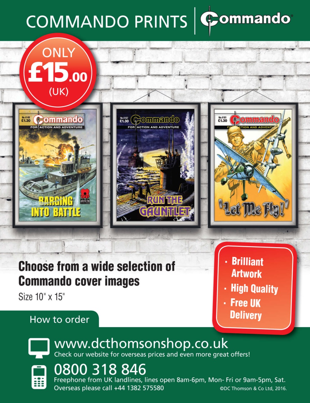 Commando Preview Pages