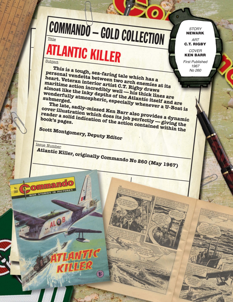 Commando Preview Pages