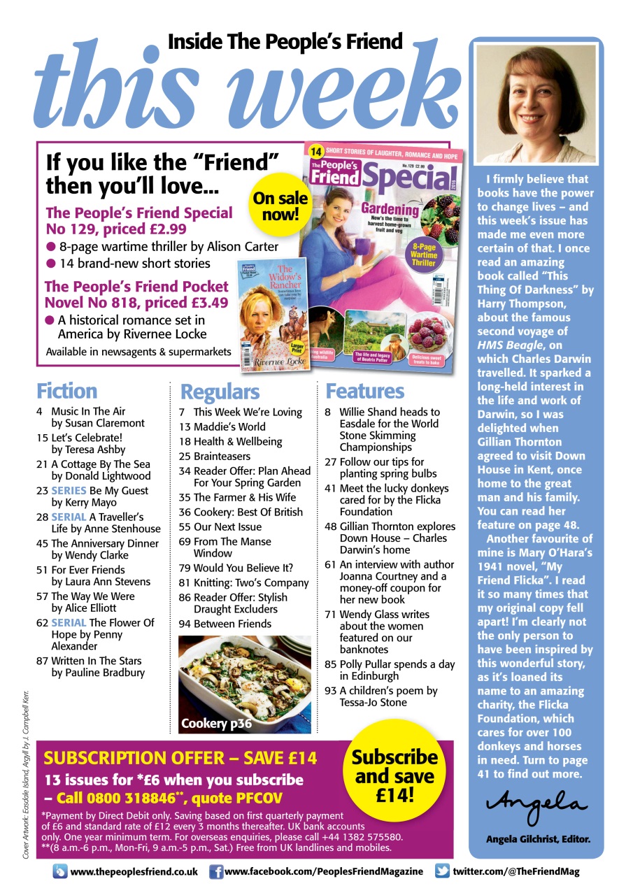 The People’s Friend Preview Pages