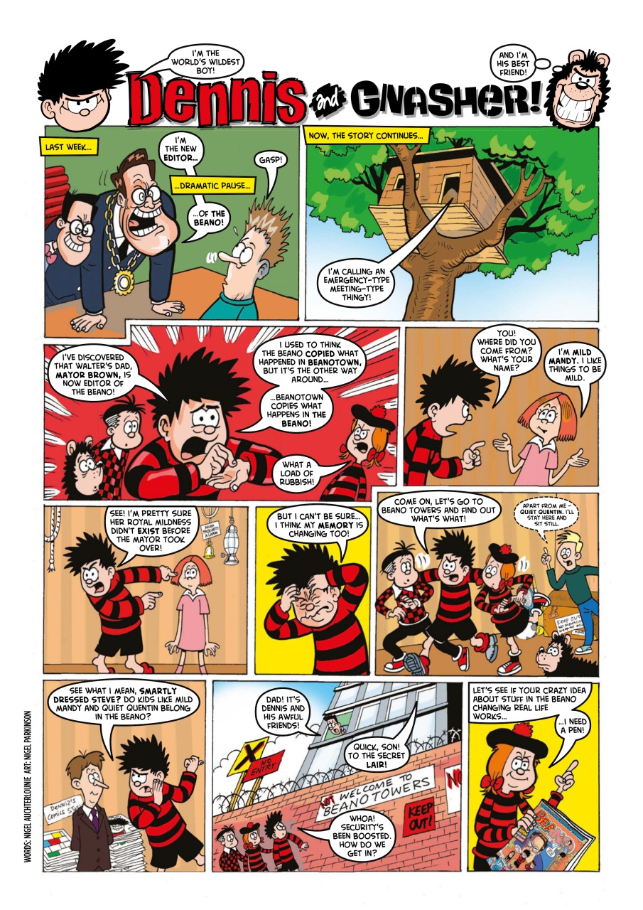 Beano Preview Pages