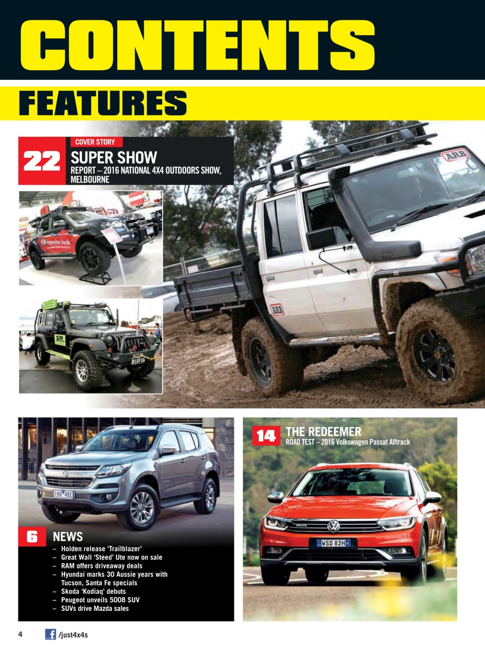 JUST 4X4S Preview Pages