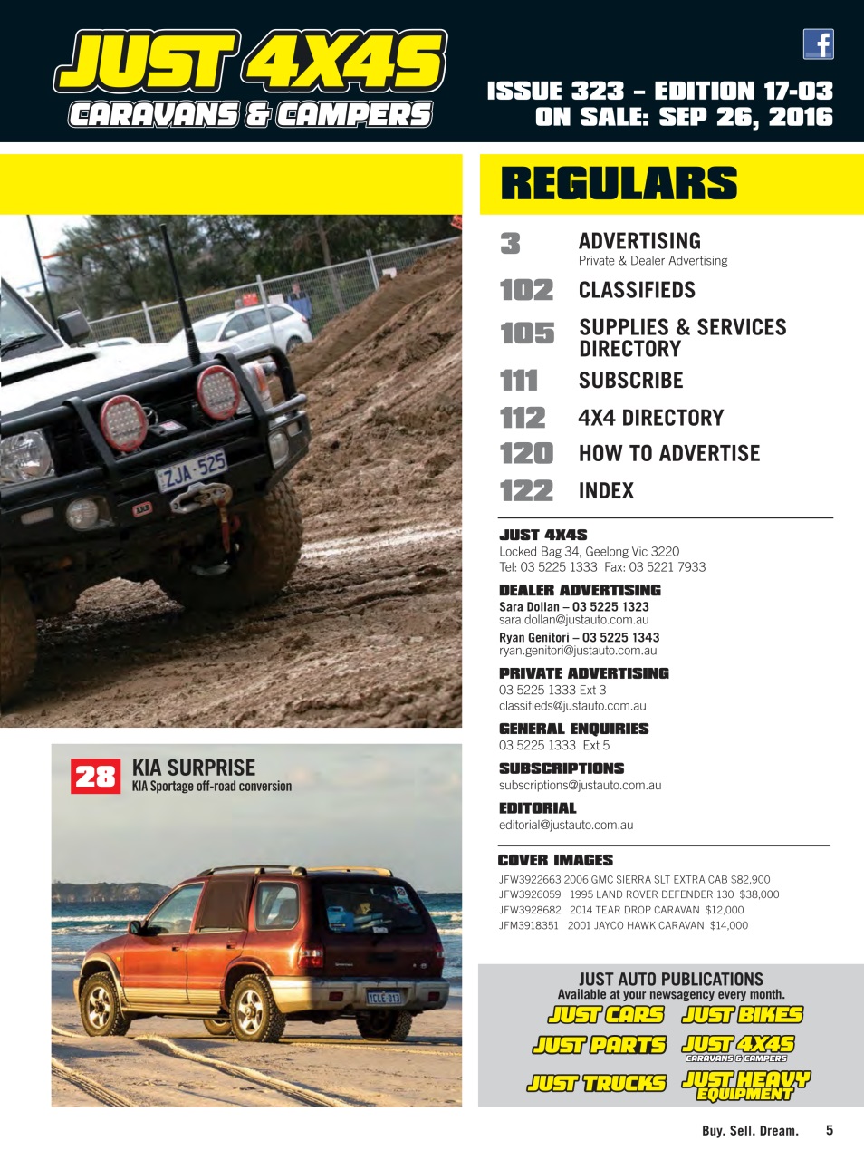 JUST 4X4S Preview Pages