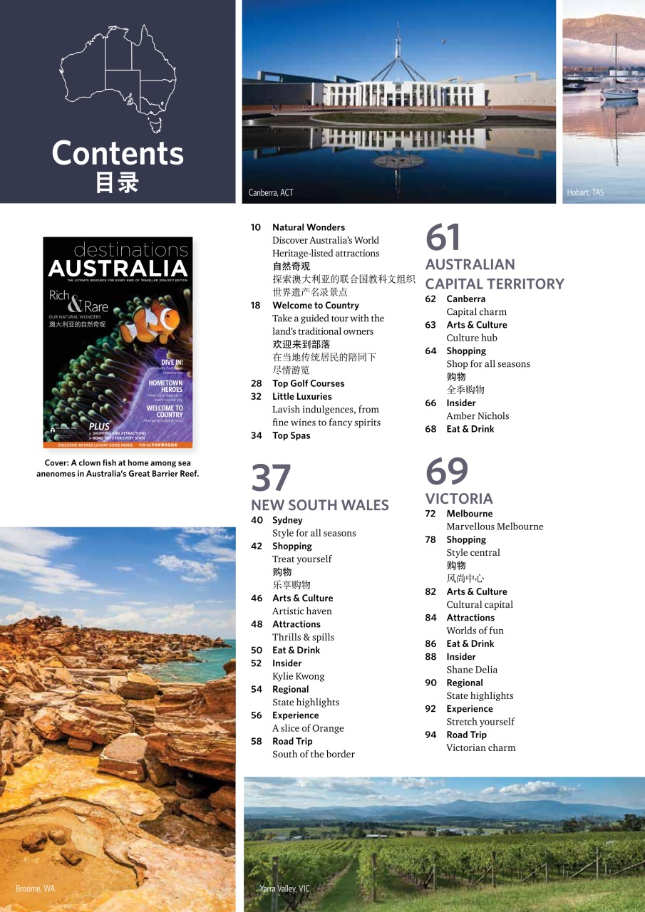 Destinations Series Preview Pages