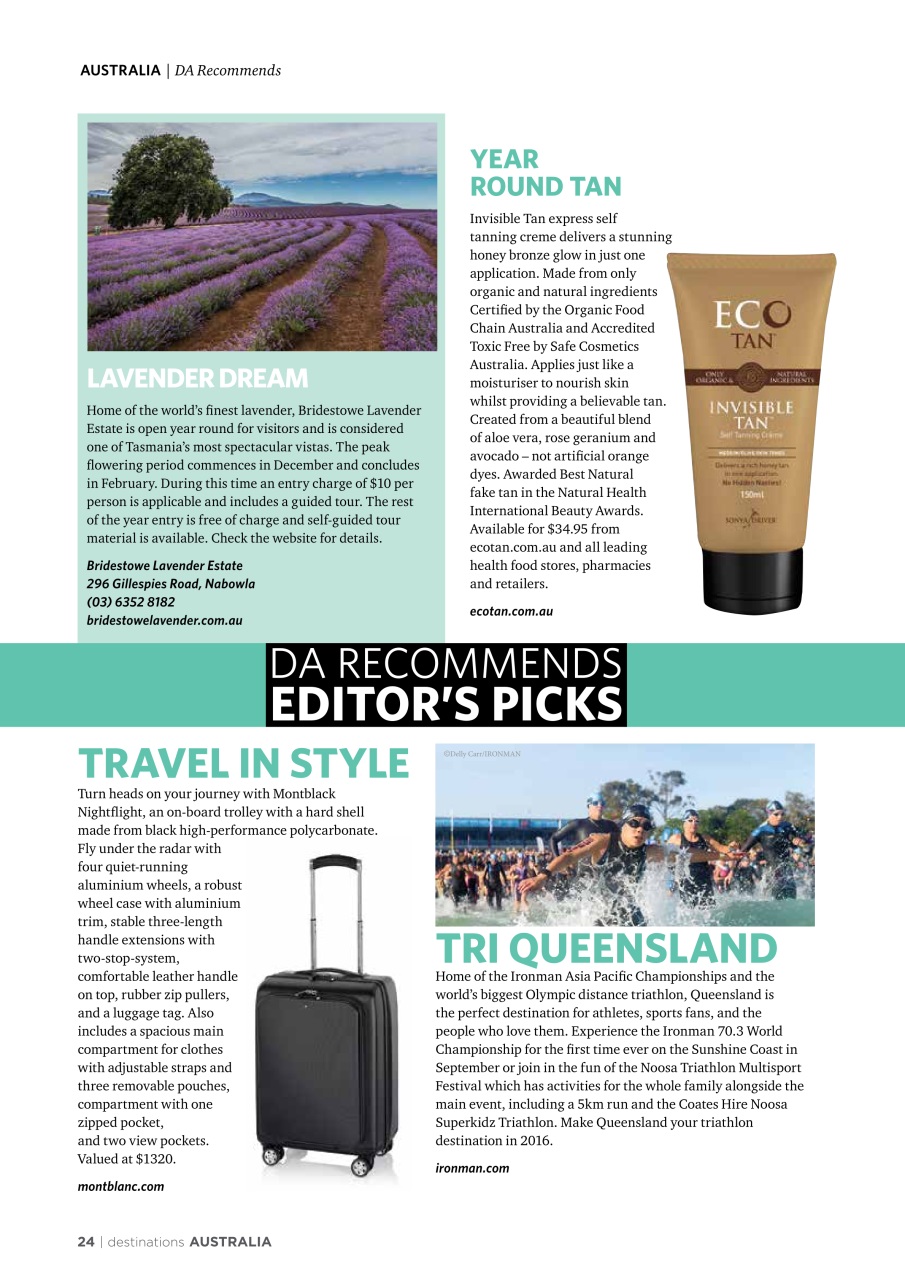 Destinations Series Preview Pages