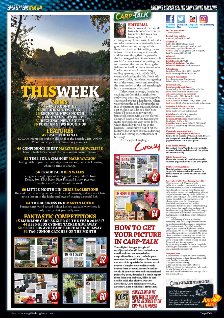 Carp-Talk Preview Pages