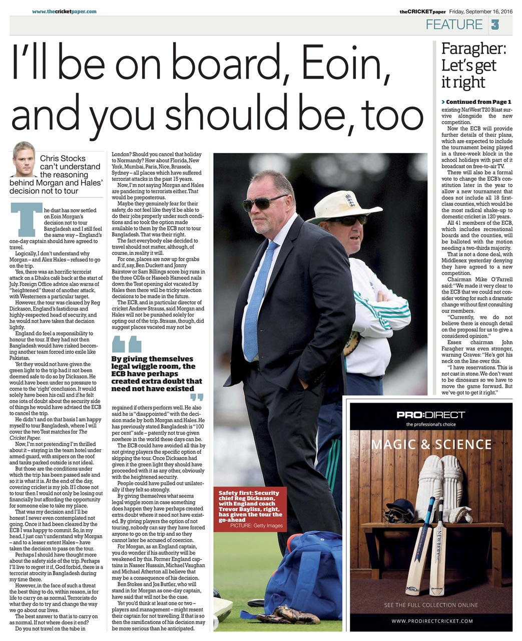 The Cricket Paper Preview Pages
