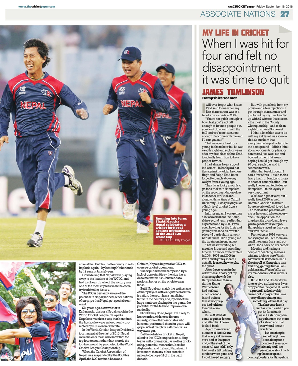 The Cricket Paper Preview Pages
