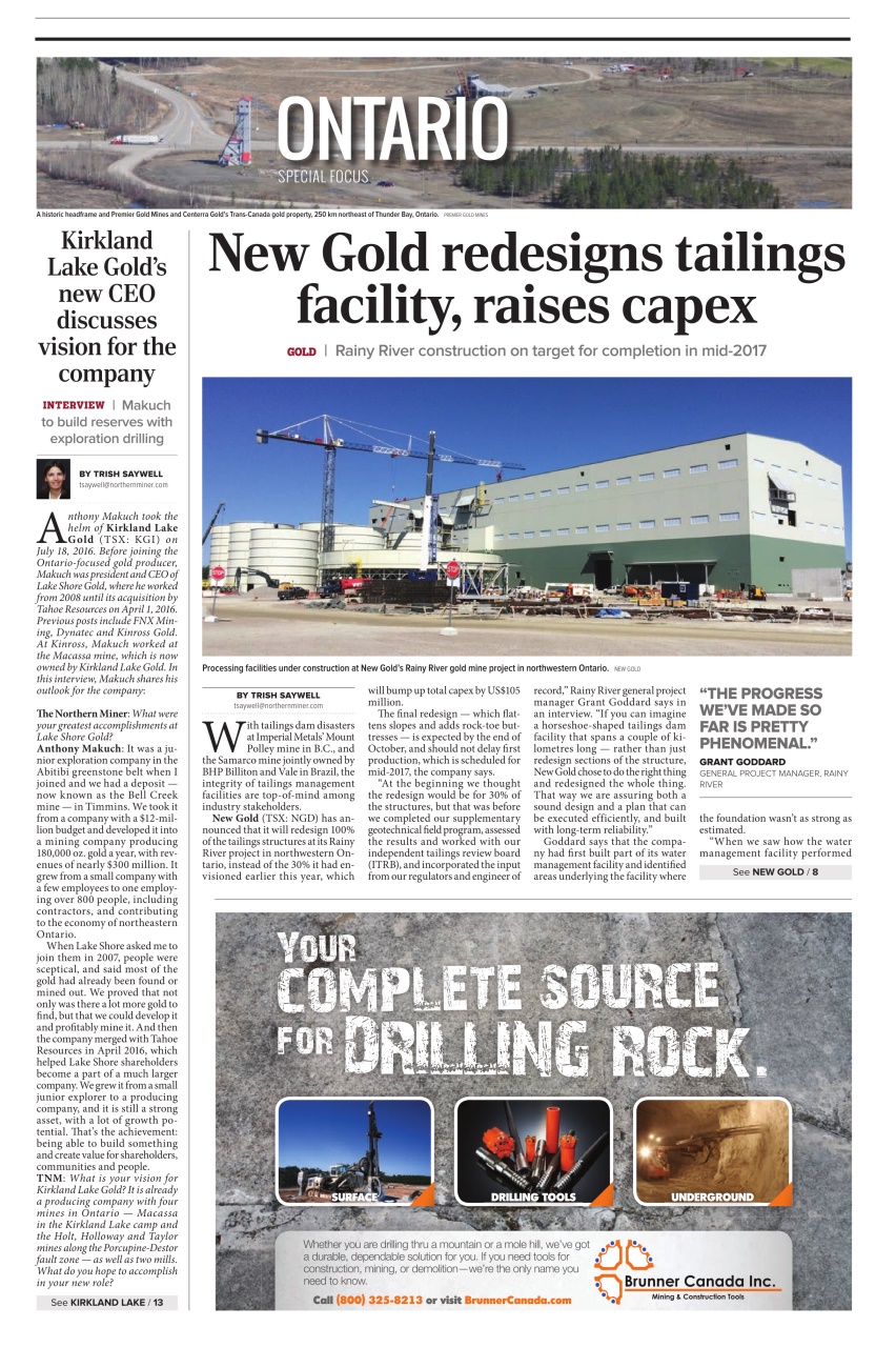 The Northern Miner Preview Pages