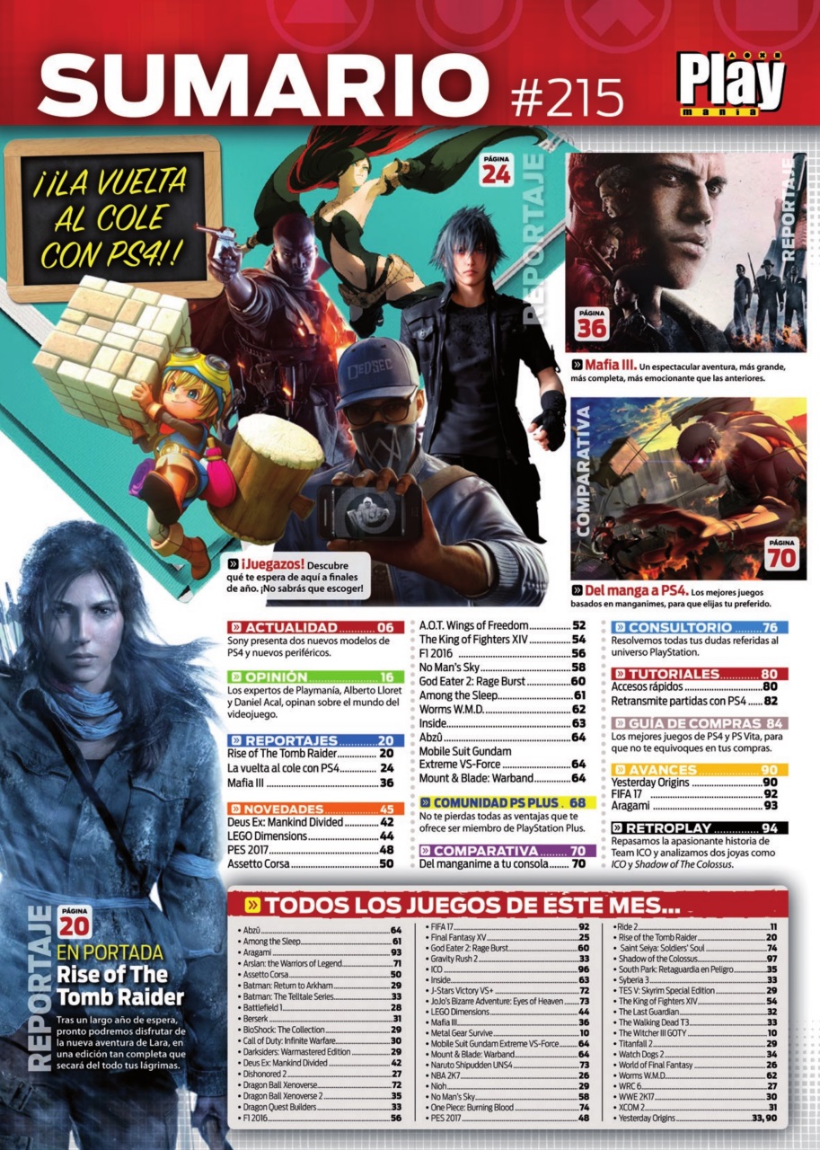 Playmania Preview Pages