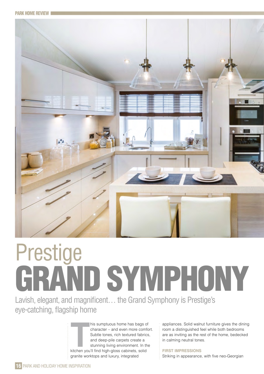 Park and Holiday Home Inspiration magazine Preview Pages