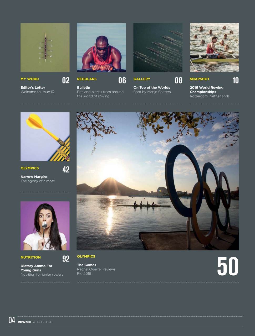 Row360 Preview Pages