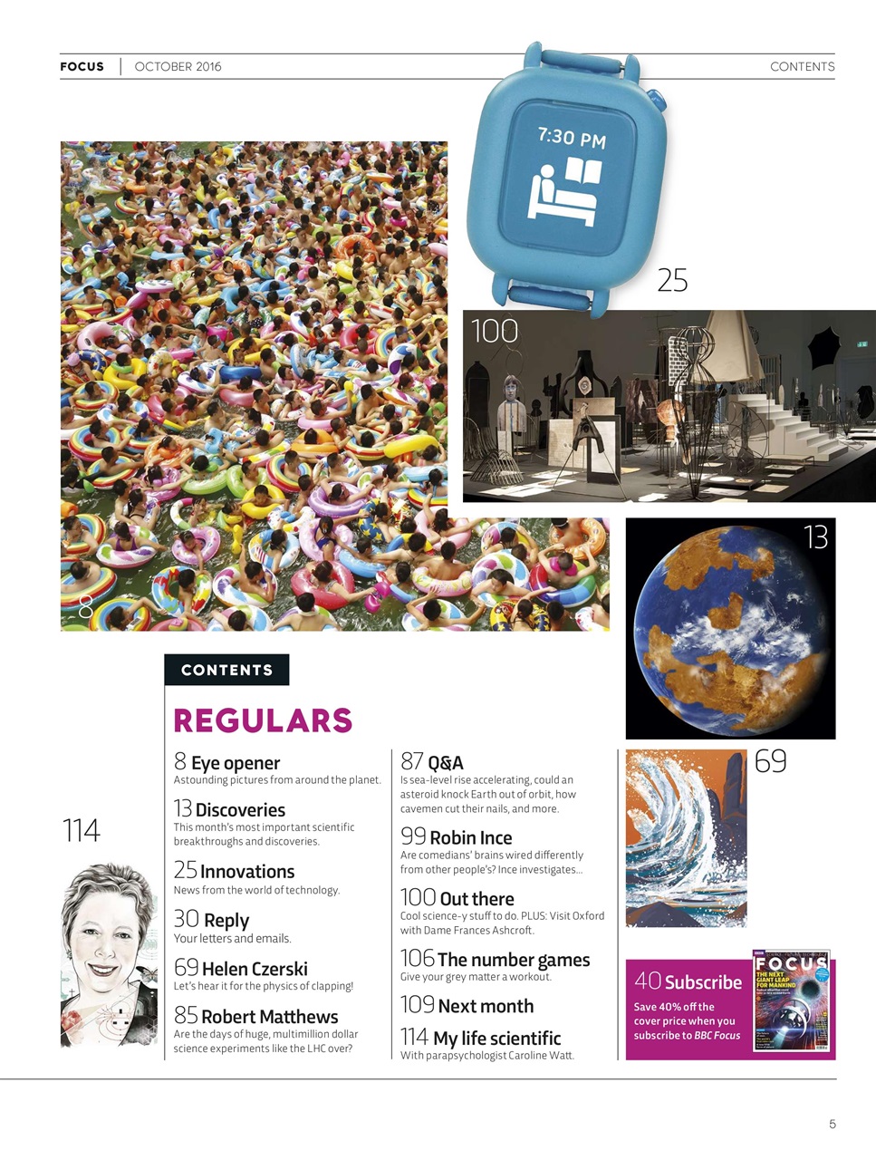 BBC Science Focus Magazine Preview Pages