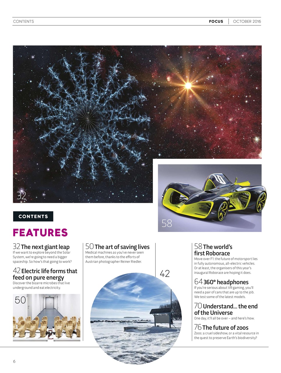 BBC Science Focus Magazine Preview Pages