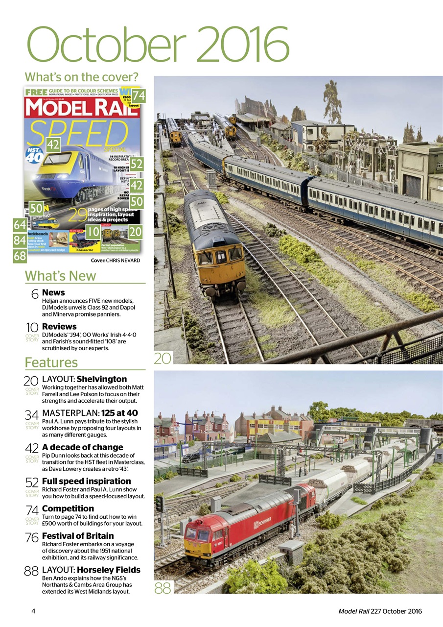 Model Rail Preview Pages