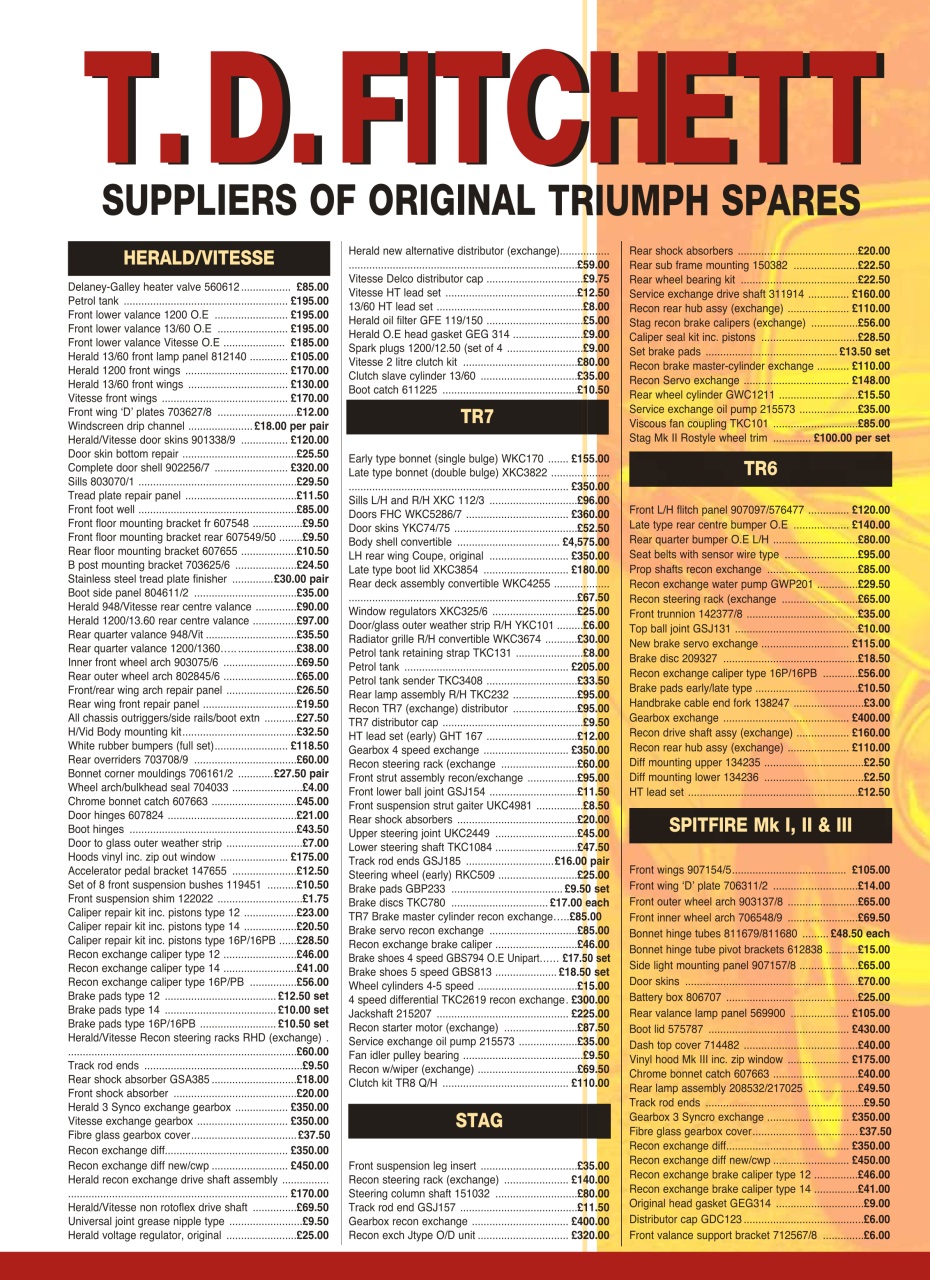 Triumph World Preview Pages