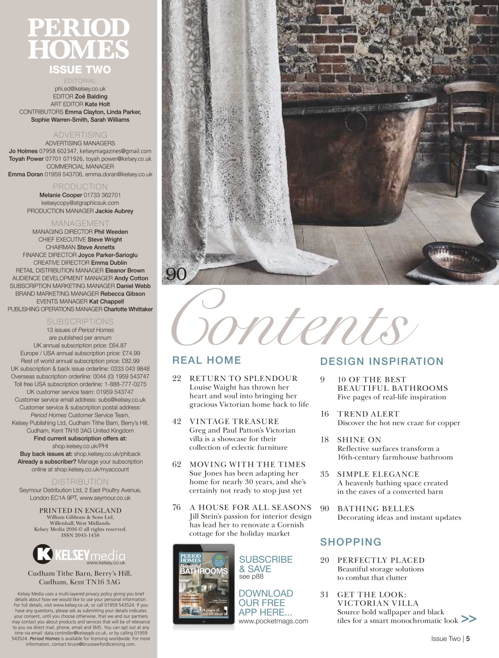 British Period Homes Preview Pages