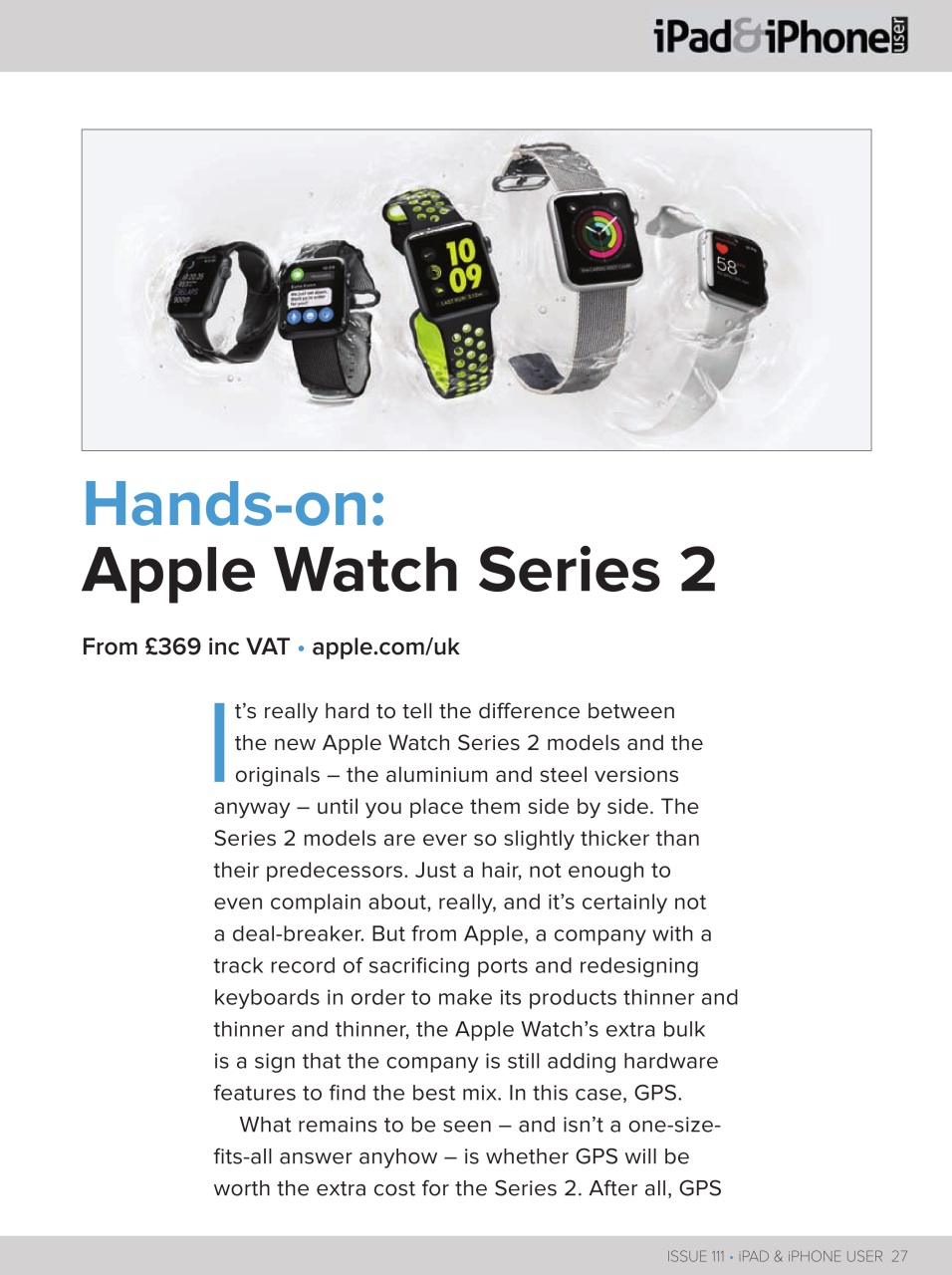 iPad and iPhone User Preview Pages