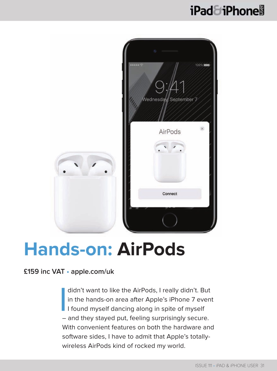 iPad and iPhone User Preview Pages