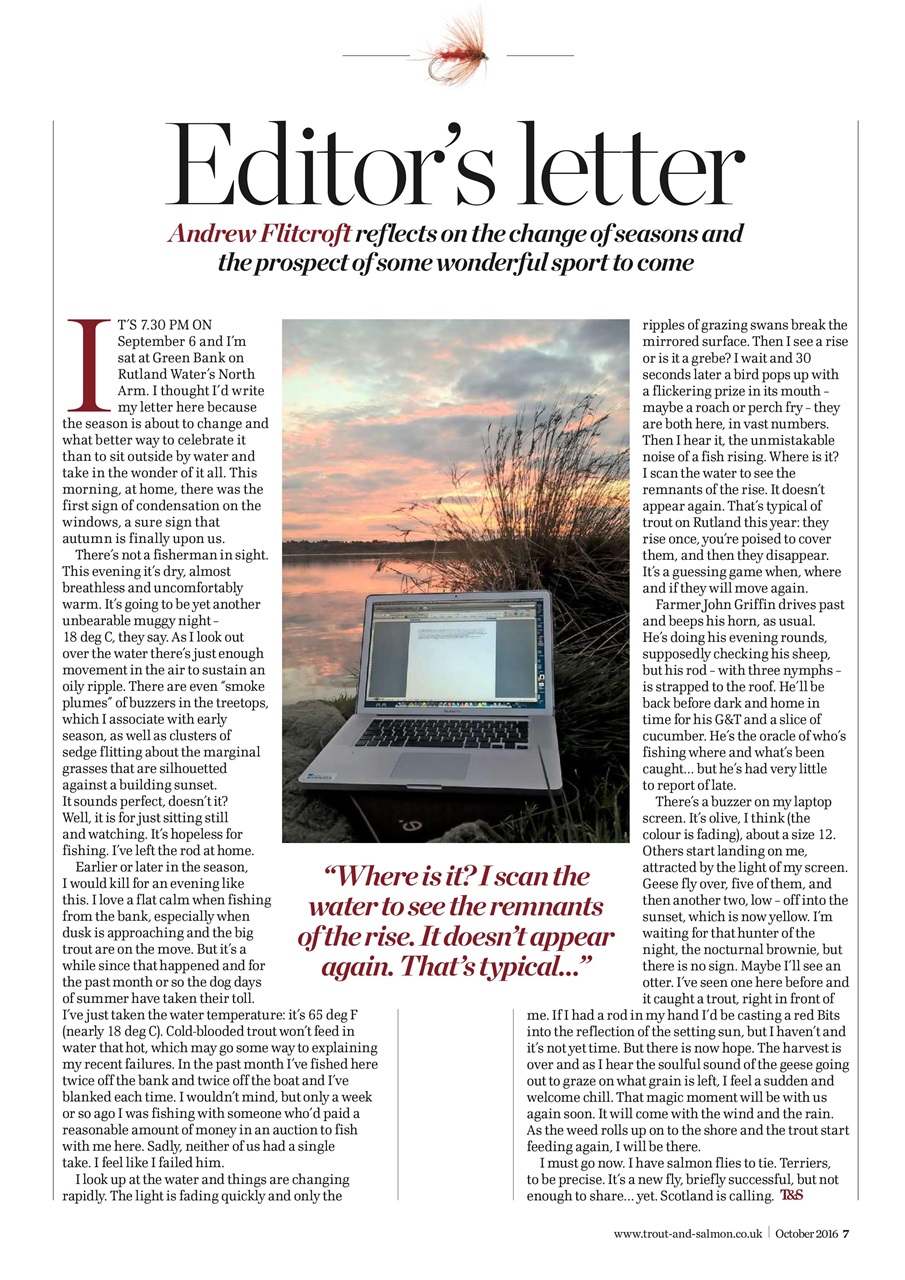 Trout & Salmon Preview Pages