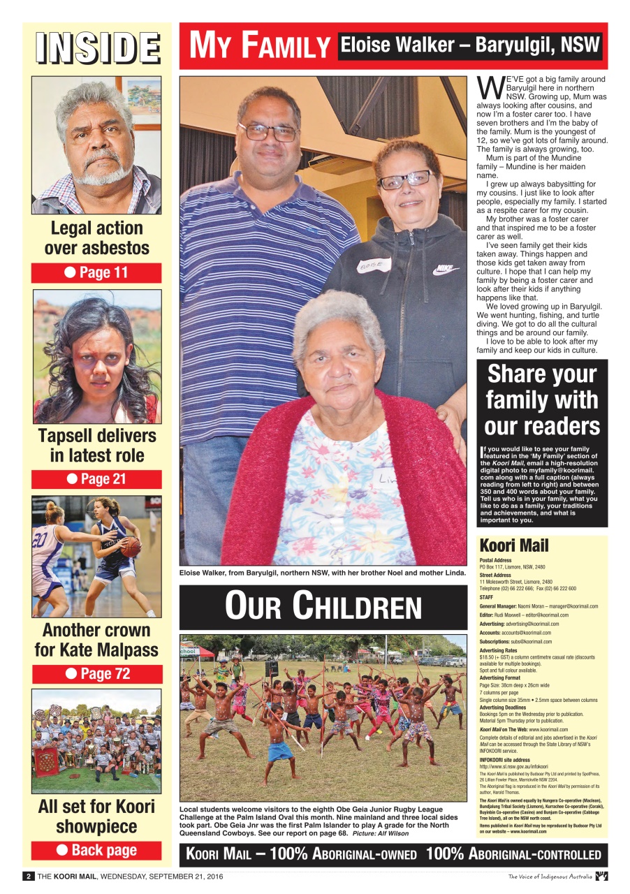 Koori Mail Preview Pages