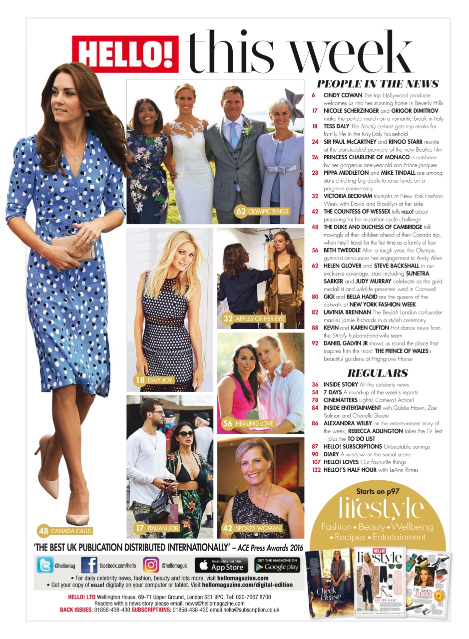 Hello! Magazine Preview Pages